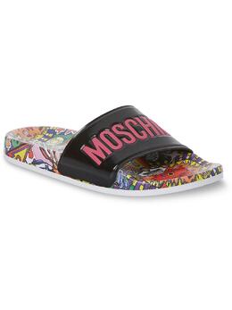 Moschino: Чёрные сандалии 