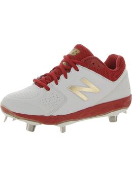 New Balance: Красные кеды 