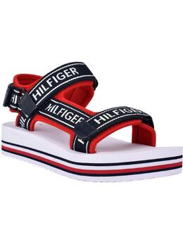 Tommy Hilfiger: Красные сандалии  Multi