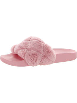 Steve Madden: Розовые шлёпанцы 