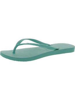 Havaianas: Зелёные шлёпанцы 