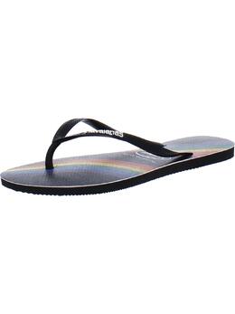 Havaianas: Чёрные шлёпанцы 