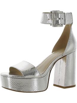 MICHAEL Michael Kors: Серебристые туфли 