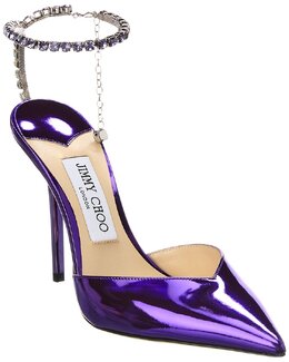 JIMMY CHOO: Фиолетовые туфли  Saeda 100