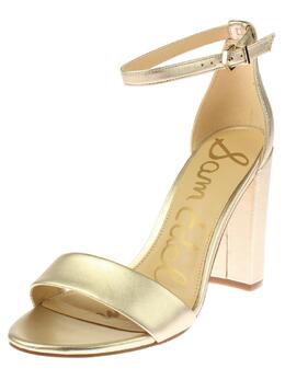 Sam Edelman: Золотые босоножки 