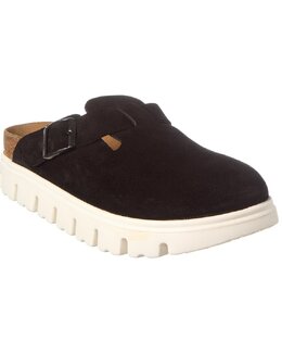 Birkenstock: Чёрные сабо  Boston
