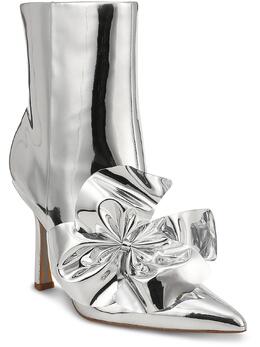 Sam Edelman: Серебристые ботинки 