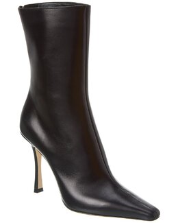 JIMMY CHOO: Чёрные ботинки 