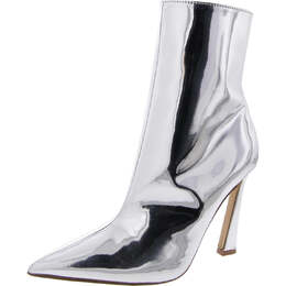Steve Madden: Серебристые сапоги 