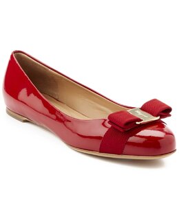 Salvatore Ferragamo: Красные балетки  Varina