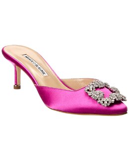 Manolo Blahnik: Розовые сабо 