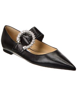 JIMMY CHOO: Чёрные балетки 