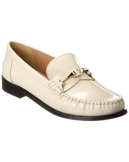 Salvatore Ferragamo: Белые лоферы  Vara