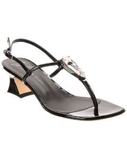 Giuseppe Zanotti: Чёрные сандалии 