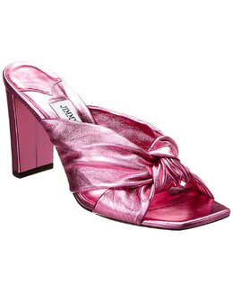 JIMMY CHOO: Розовые сандалии 