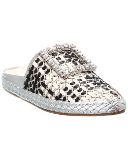 Roger Vivier: Серебристые сабо 