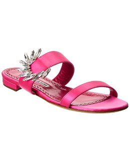 Manolo Blahnik: Розовые босоножки 