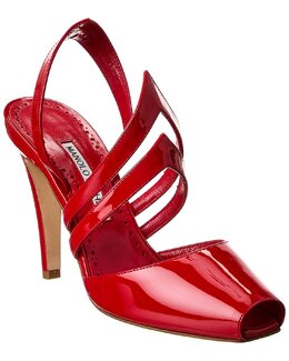 Manolo Blahnik: Чёрные босоножки 