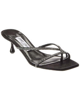 JIMMY CHOO: Чёрные сандалии 