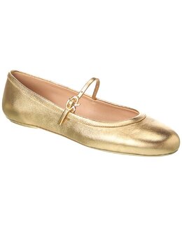 Gianvito Rossi: Золотые балетки 