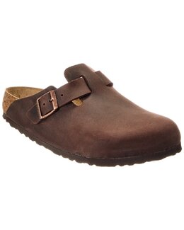 Birkenstock: Коричневые сабо  Boston