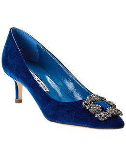 Manolo Blahnik: Синие туфли  Hangisi 50