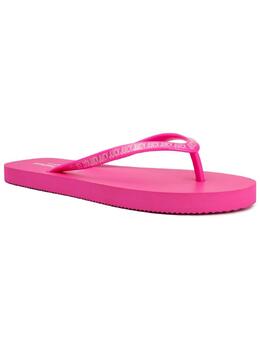 Juicy Couture: Розовые шлёпанцы 