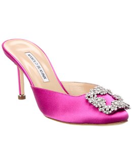 Manolo Blahnik: Розовые сабо 