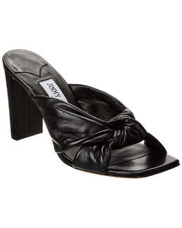JIMMY CHOO: Чёрные сандалии 