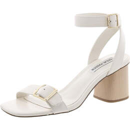 Steve Madden: Белые босоножки 