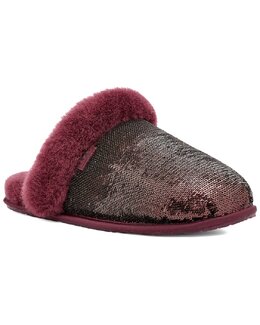 UGG: Фиолетовые сабо  Scuffette II
