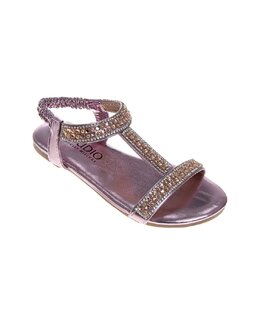 Badgley Mischka: Розовые сандалии 