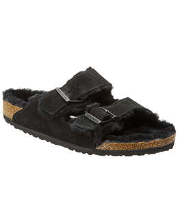 Birkenstock: Чёрные сандалии  Arizona
