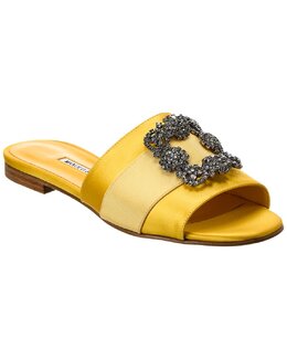 Manolo Blahnik: Жёлтые сандалии 