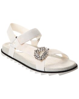 Roger Vivier: Белые сандалии 