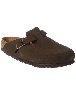 Birkenstock: Коричневые сабо  Boston