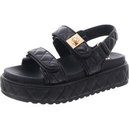 Steve Madden: Чёрные сандалии 