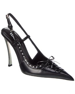 Versace: Чёрные туфли 