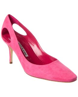 Manolo Blahnik: Розовые туфли 
