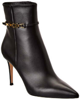 Gianvito Rossi: Чёрные ботинки 