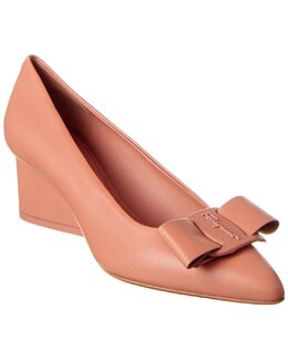 Salvatore Ferragamo: Розовые туфли  Viva