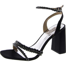 Badgley Mischka: Чёрные сандалии 