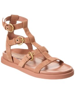 Gianvito Rossi: Коричневые сандалии 