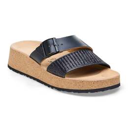 Birkenstock: Чёрные сандалии 