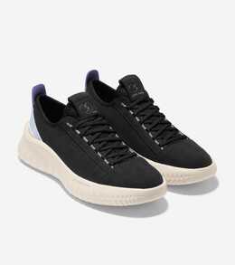 Cole Haan: Чёрные кроссовки 