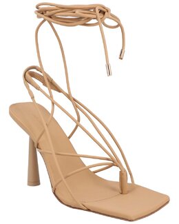 Gia Borghini: Коричневые сандалии 