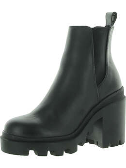 Steve Madden: Чёрные ботинки 