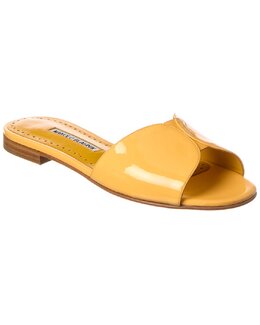 Manolo Blahnik: Жёлтые сандалии 
