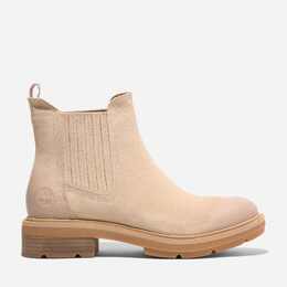 Timberland: Светлые ботинки 