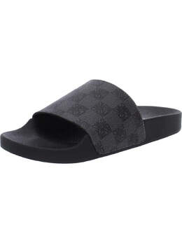 Steve Madden: Чёрные шлёпанцы 